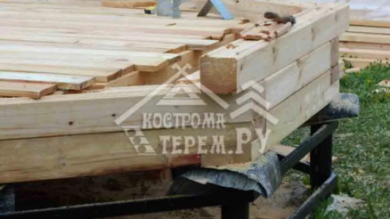 Строительство дома по проекту ДБ-2 Новорижское шоссе