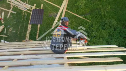 Строительство дома по проекту ДБ-2 Новорижское шоссе