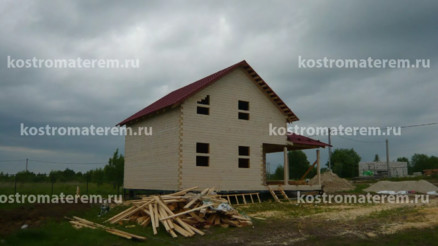 Строительство дома в г. Тула, проект ДБ-155