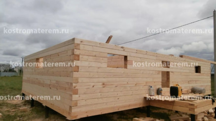 Строительство дома в г. Иваново, проект ДБ-15